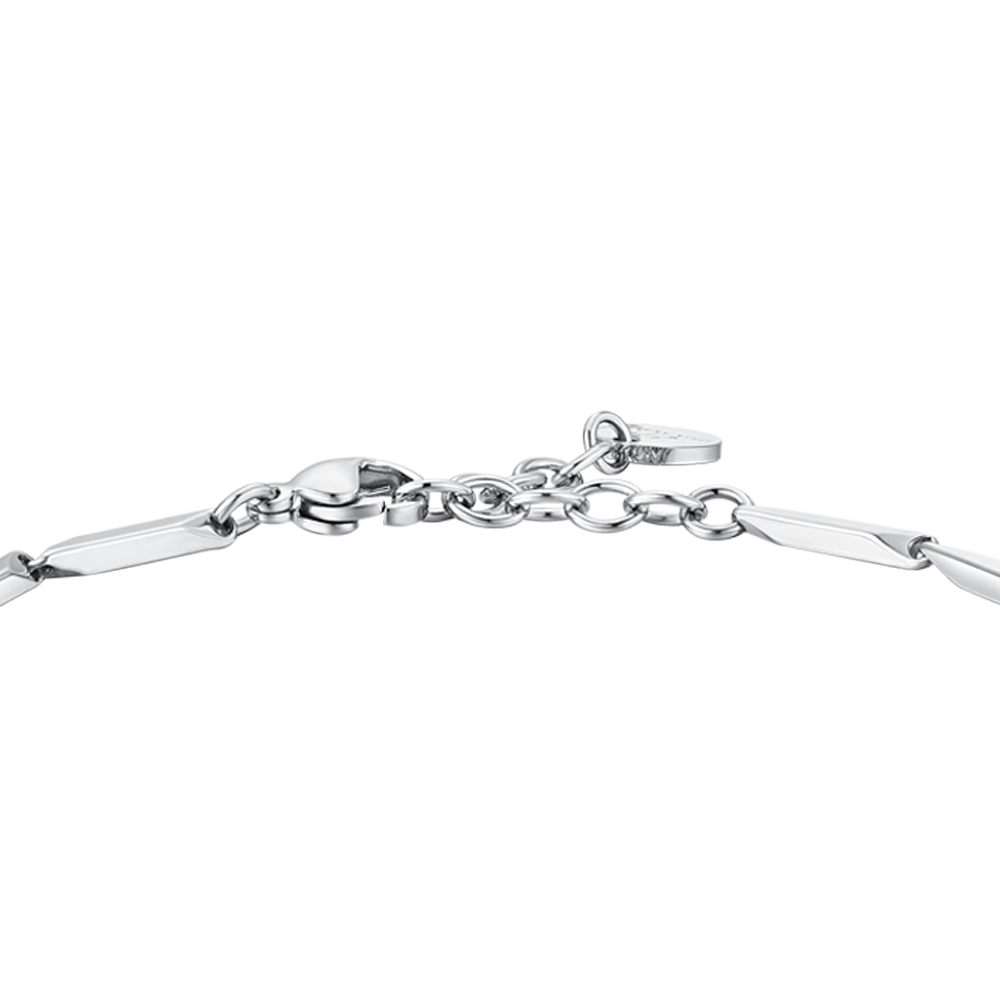 BRACCIALE UOMO IN ACCIAIO CON PIETRE LAPIS