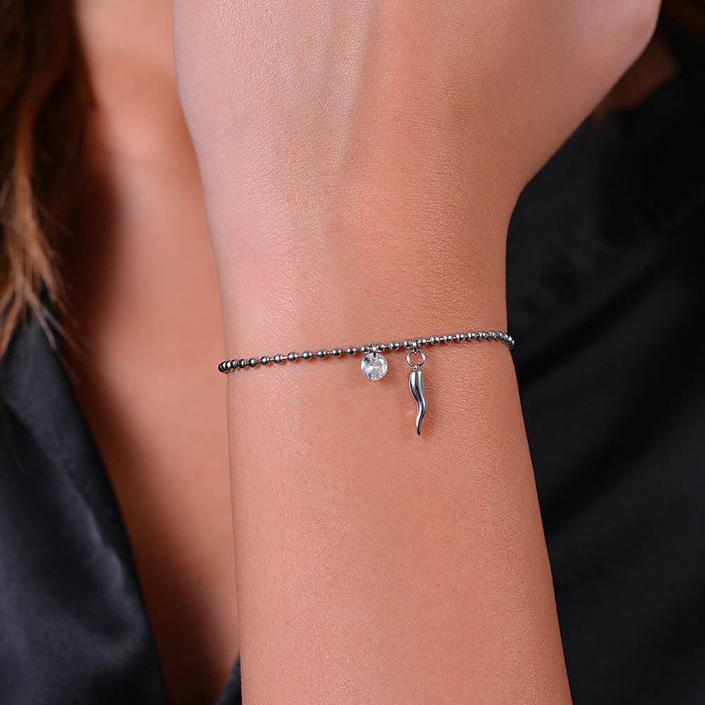 Morellato Bracciale Donna in Acciaio, Zirconi Viola, Collezione DROPS - SCZ1370