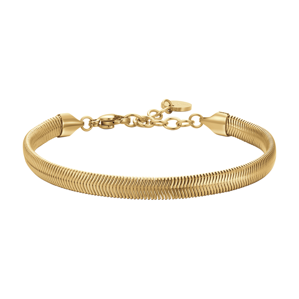 BRACCIALE DONNA IN ACCIAIO IP GOLD