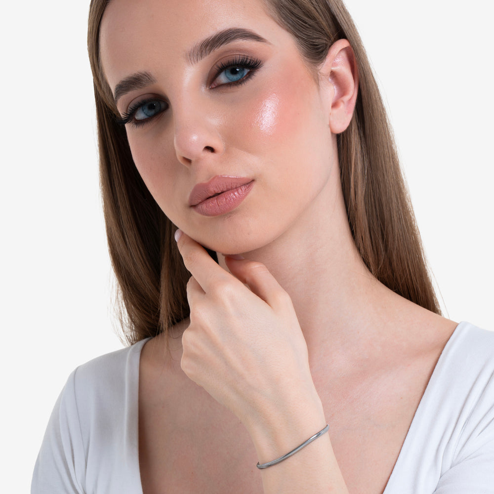 BRACCIALE DONNA IN ACCIAIO