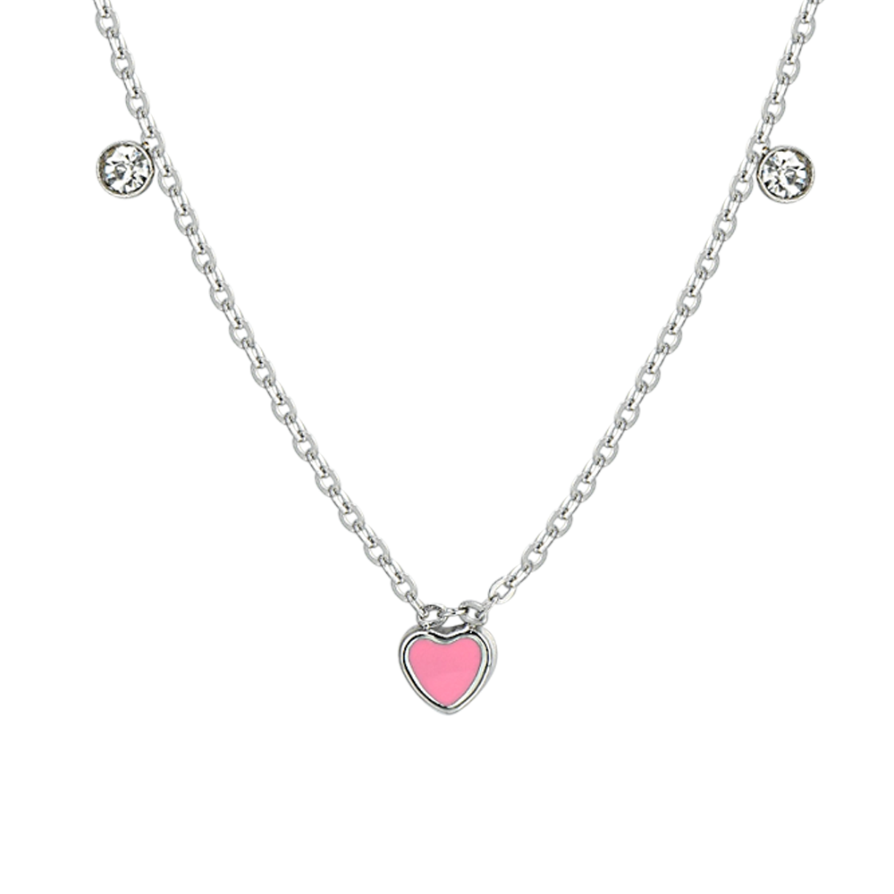 COLLANA BAMBINA IN ACCIAIO CUORE