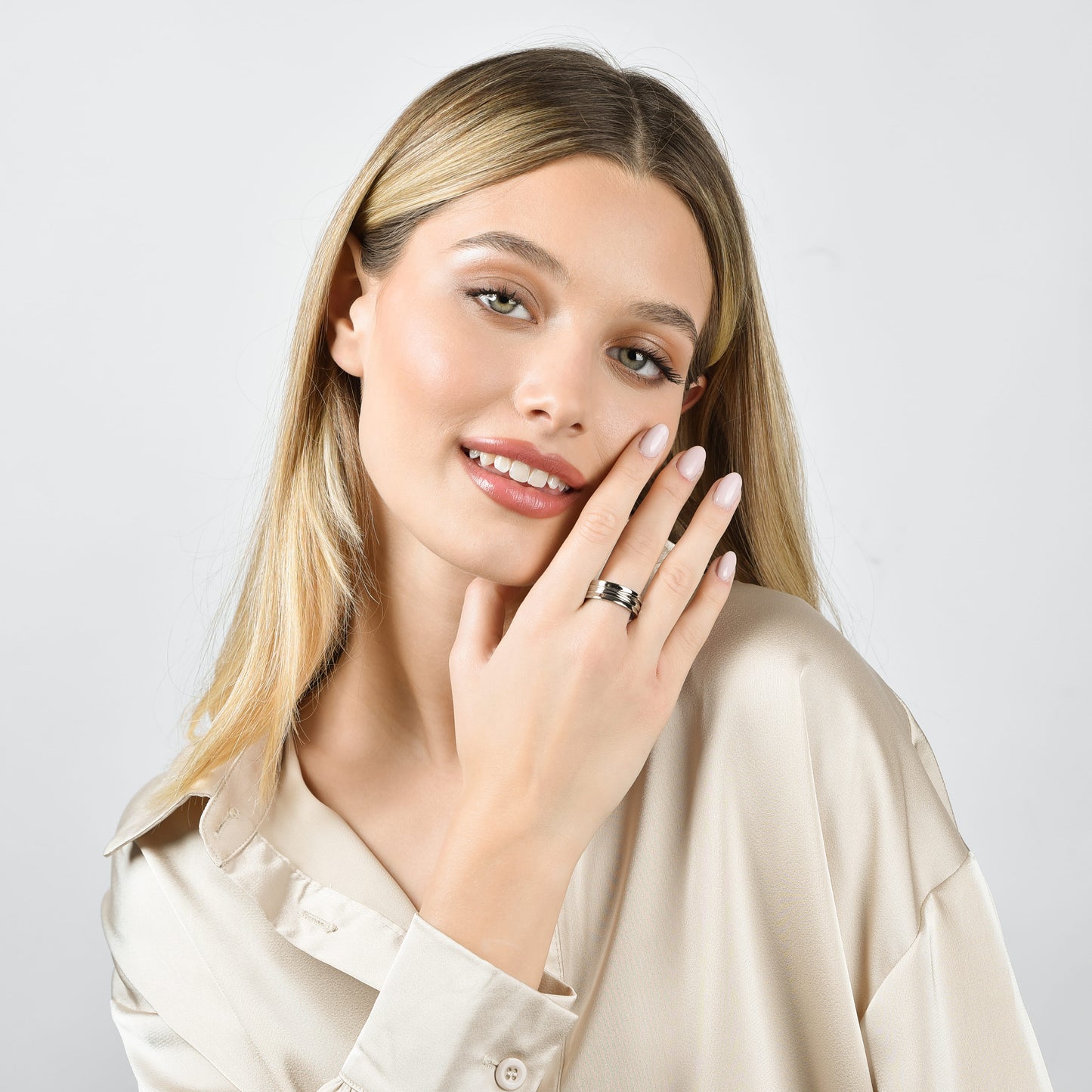 ANELLO UOMO IN ACCIAIO NODO