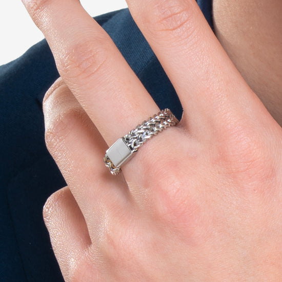 ANELLO UOMO IN ACCIAIO