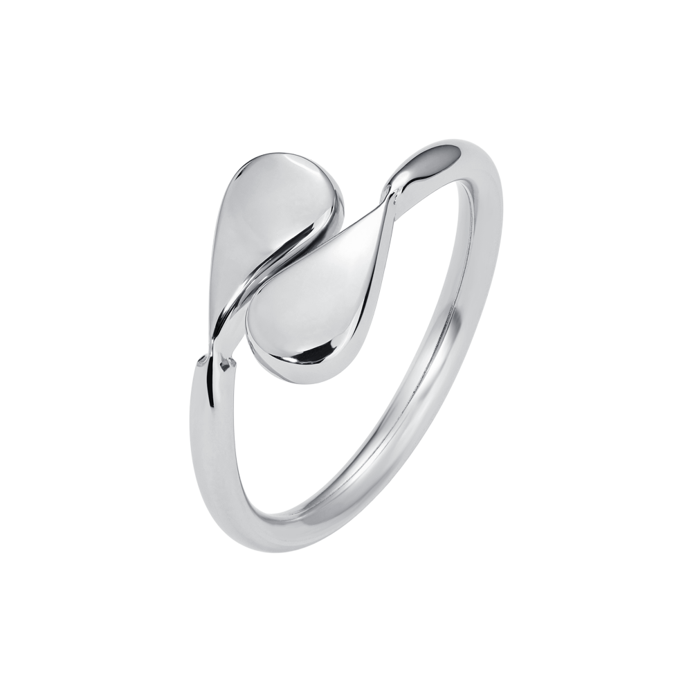 ANELLO DONNA IN ACCIAIO CON GOCCE