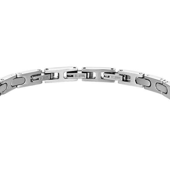 BRACCIALE UOMO IN ACCIAIO ROSA DEI VENTI