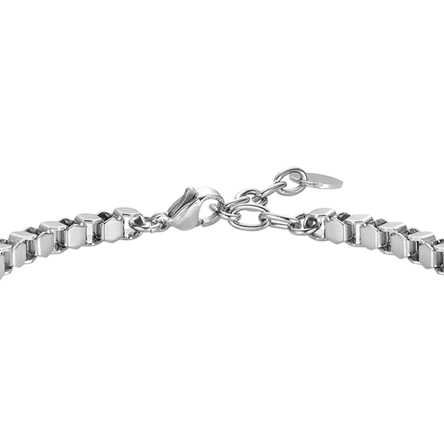 BRACCIALE UOMO IN ACCIAIO CON PIASTRA PERSONALIZZABILE