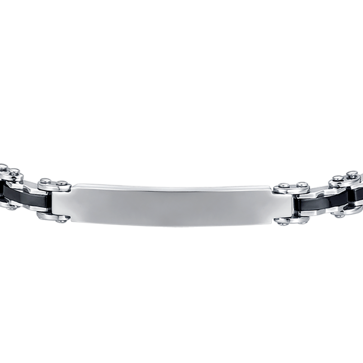 BRACCIALE UNISEX CATENA IN ACCIAIO INOX - SAGA GIOIELLI BRACCIALE UNISEX CATENA IN ACCIAIO INOX - SAGA GIOIELLI