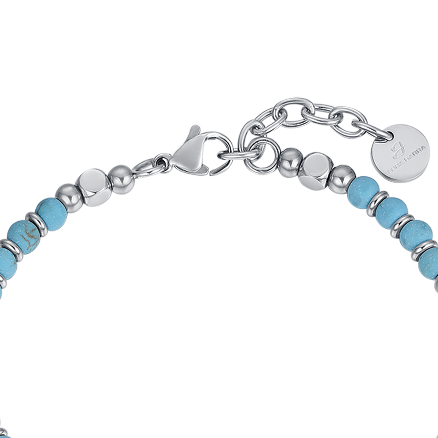 Bracciale Uomo Acciaio Inox – Turchese Verde E Ematite – Regolabile My Ties - Foto 2