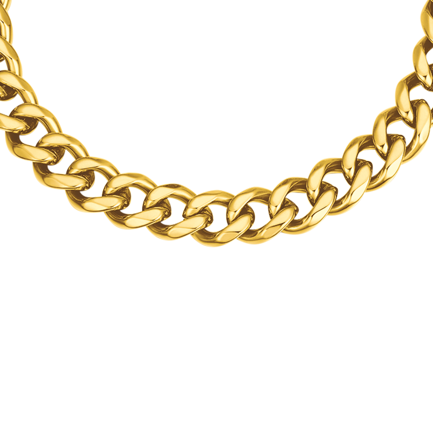 BRACCIALE UOMO IN ACCIAIO MAGLIA CATENA SILVER