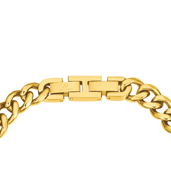BRACCIALE UOMO IN ACCIAIO MAGLIA CATENA SILVER