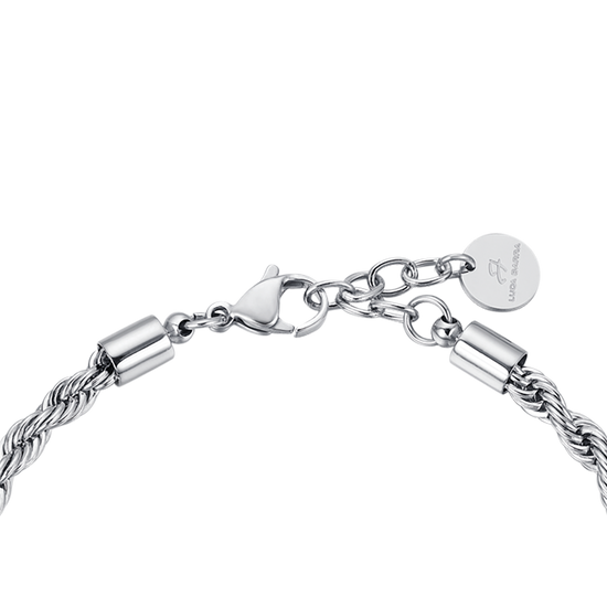 BRACCIALE UOMO IN ACCIAIO MAGLIA SOTTILE