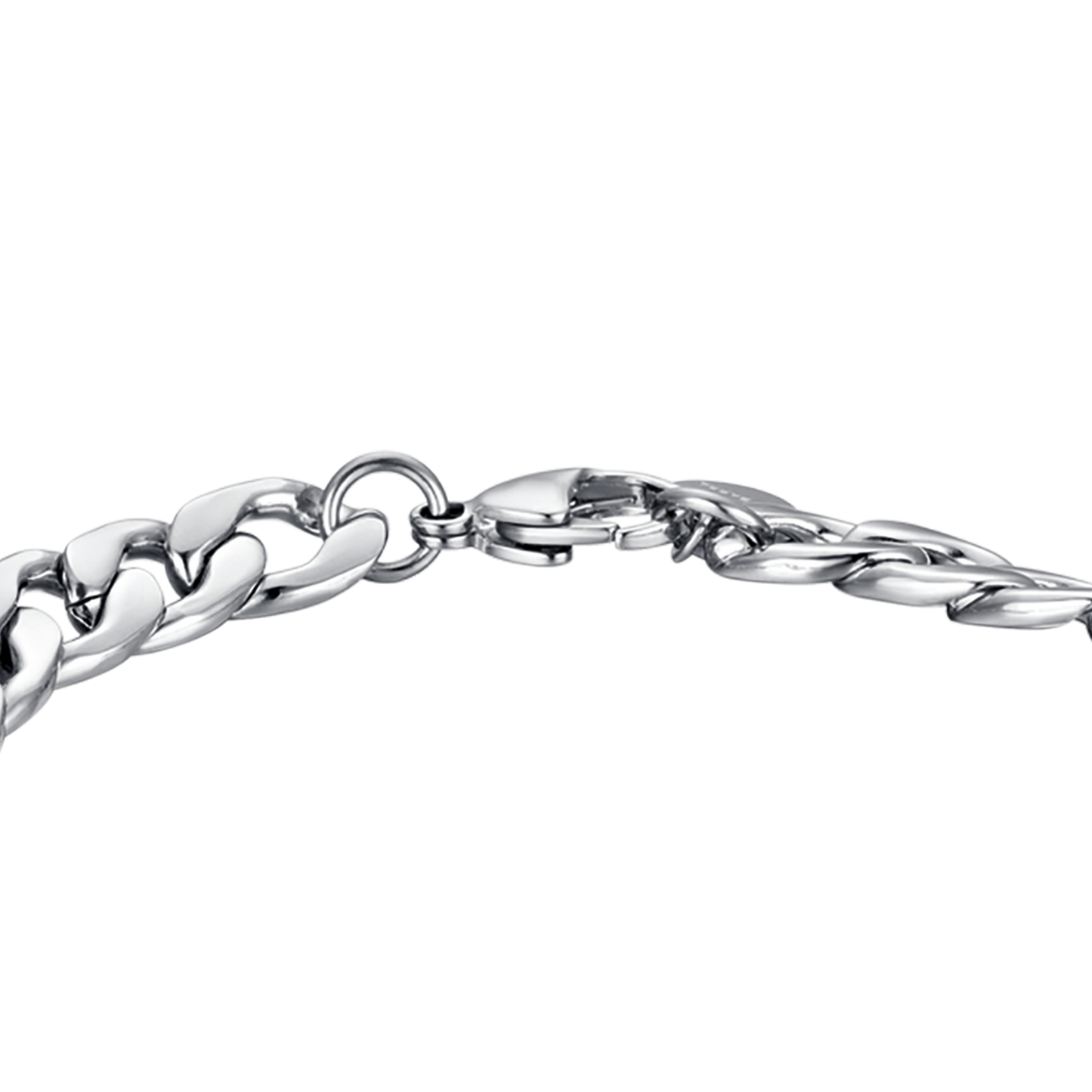 BRACCIALE UOMO IN ACCIAIO MAGLIA ACCIAIO