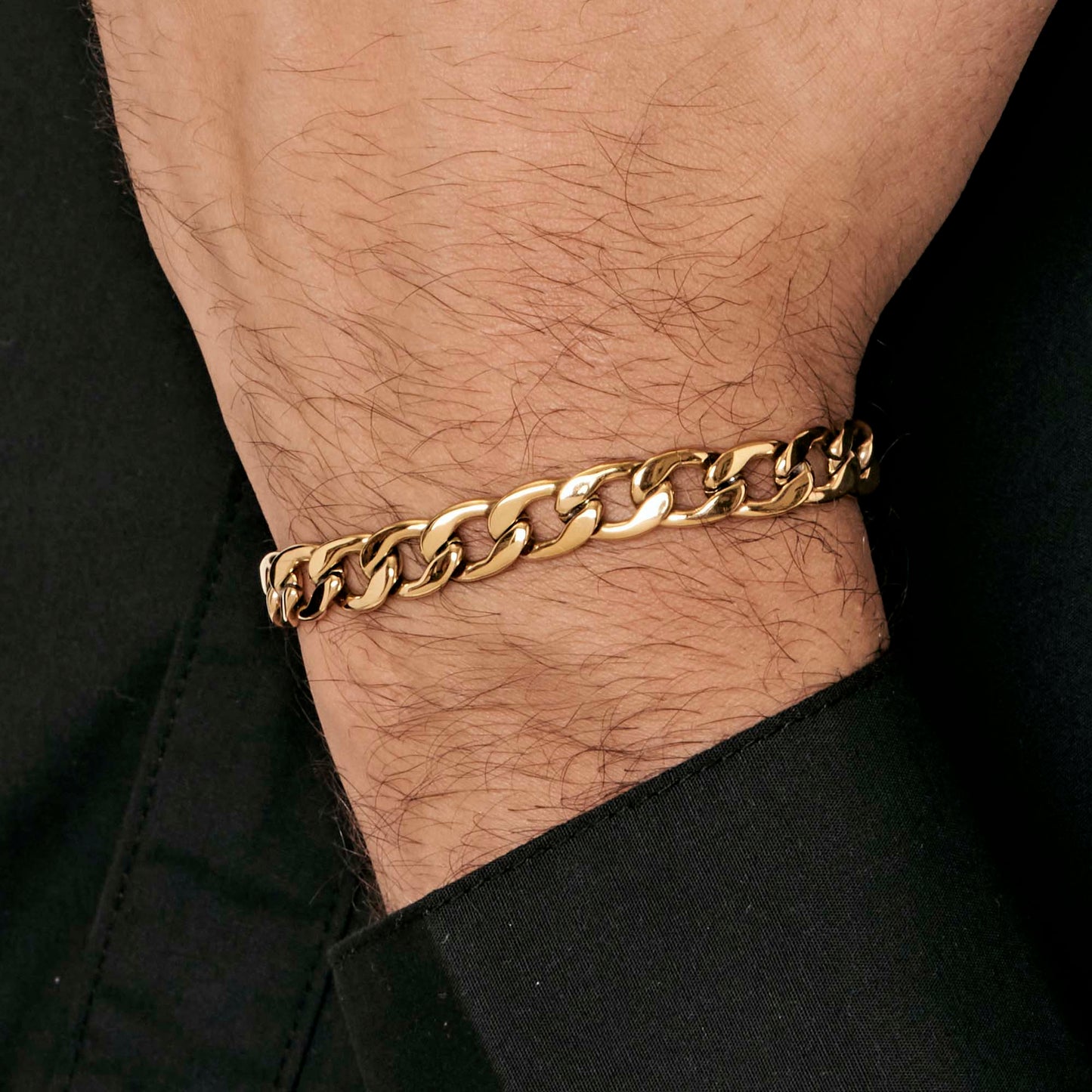 BRACCIALE UOMO IN ACCIAIO MAGLIA ACCIAIO