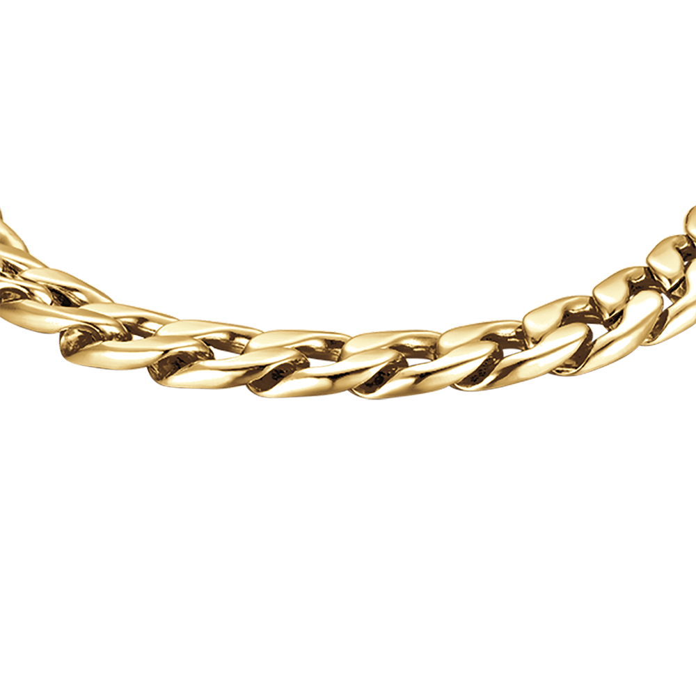 BRACCIALE UOMO IN ACCIAIO MAGLIA ACCIAIO