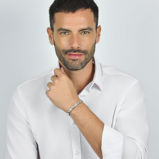 BRACCIALE UOMO IN ACCIAIO