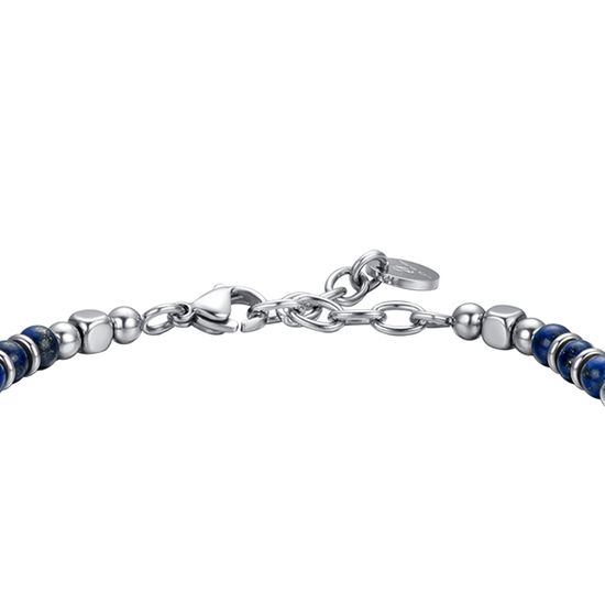 BRACCIALE UOMO IN ACCIAIO LIBERO E FORTE SEGUI IL TUO ISTINTO