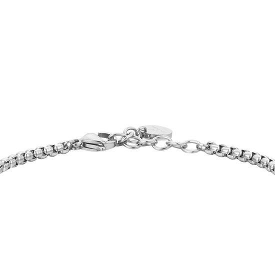 BRACCIALE UOMO IN ACCIAIO SODALITE BLU