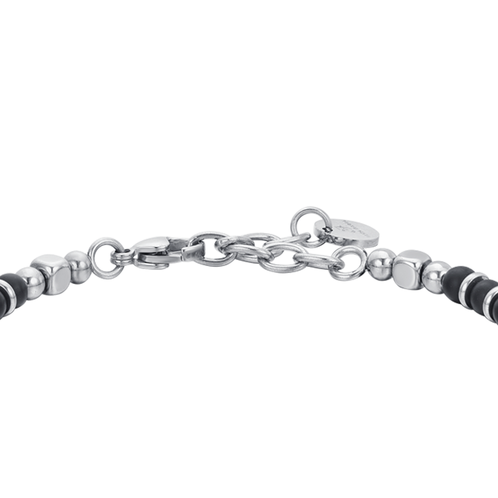 BRACCIALE UOMO IN ACCIAIO PAPA' SEI LA MIA ANCORA