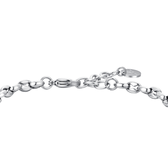 BRACCIALE UOMO IN ACCIAIO CON ANCORA