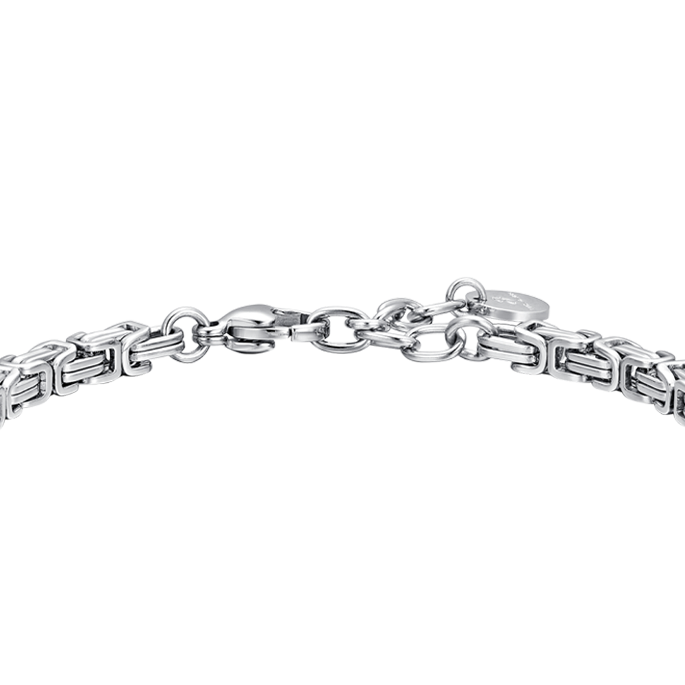 BRACCIALE UOMO IN ACCIAIO ELEMENTO IP ROSE
