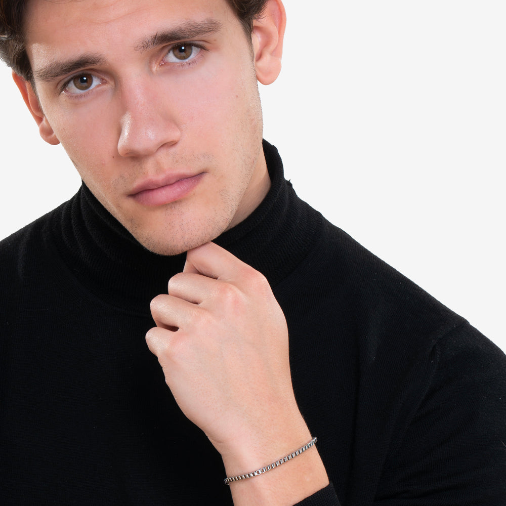BRACCIALE UOMO IN ACCIAIO