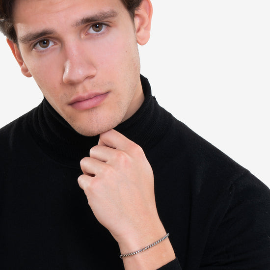 BRACCIALE UOMO IN ACCIAIO
