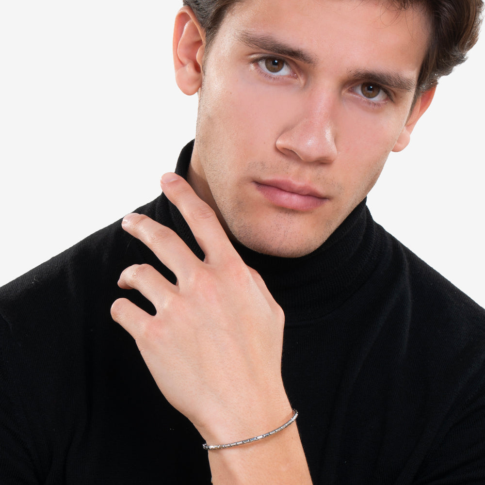 BRACCIALE UOMO IN ACCIAIO