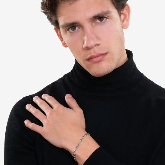 BRACCIALE UOMO IN ACCIAIO