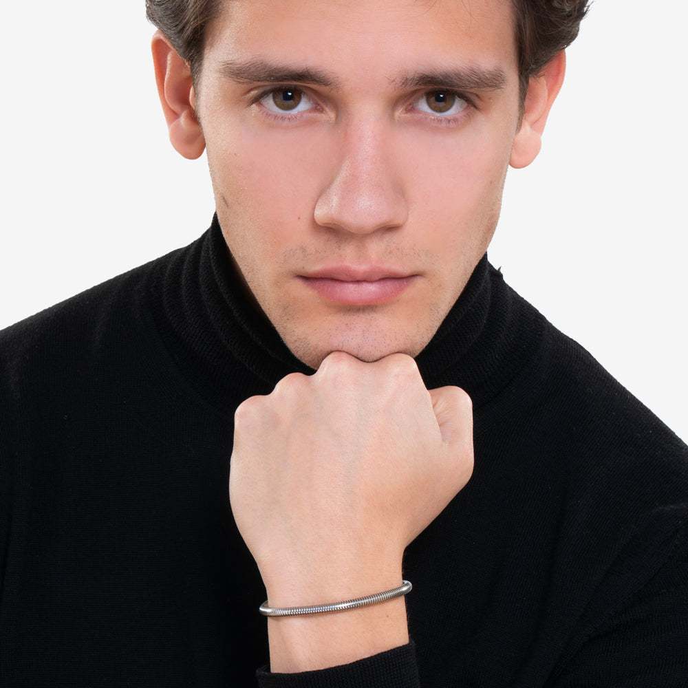 BRACCIALE UOMO IN ACCIAIO