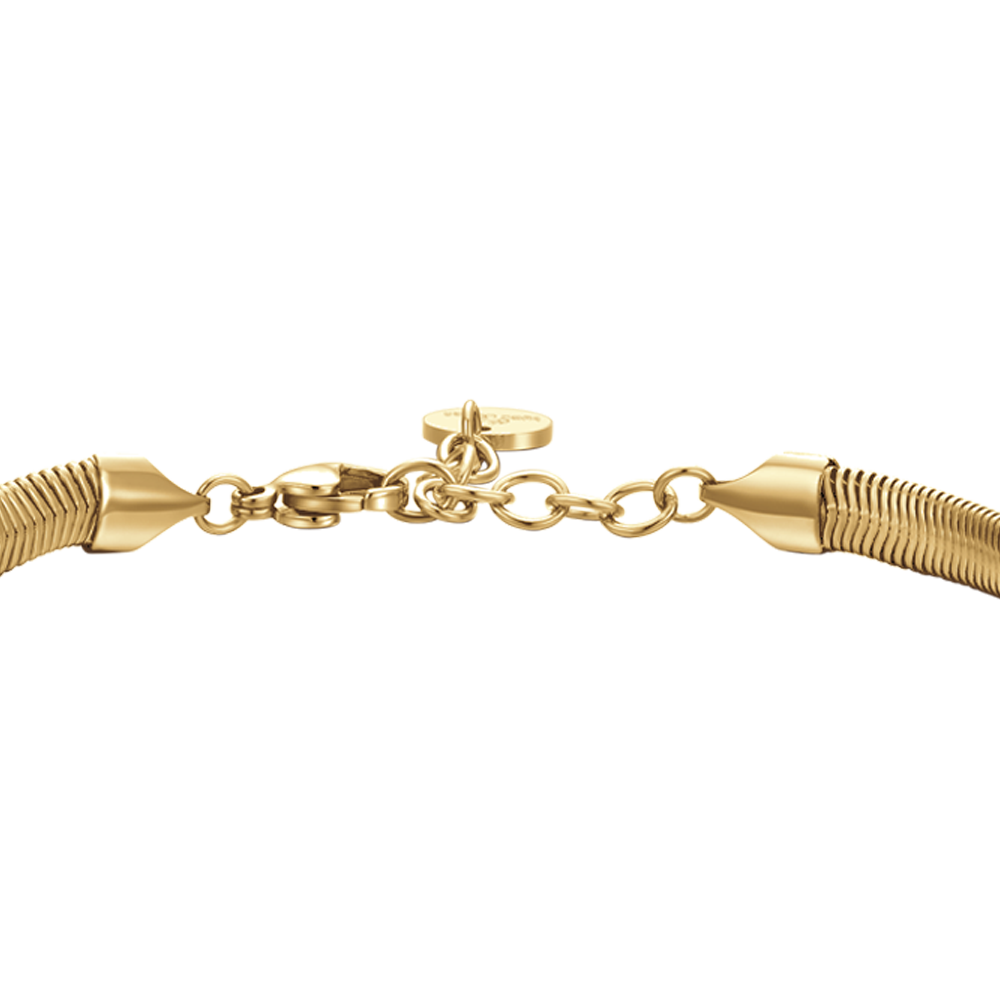 BRACCIALE UOMO IN ACCIAIO IP GOLD