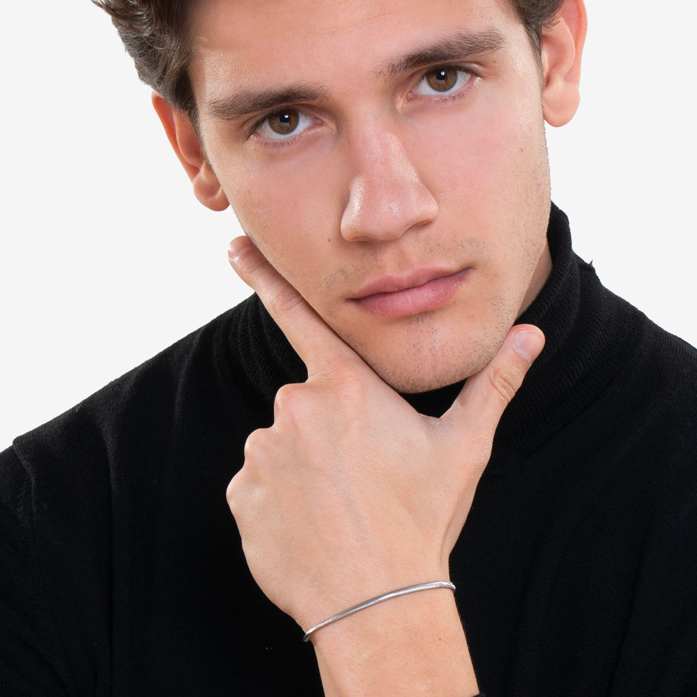 BRACCIALE UOMO IN ACCIAIO