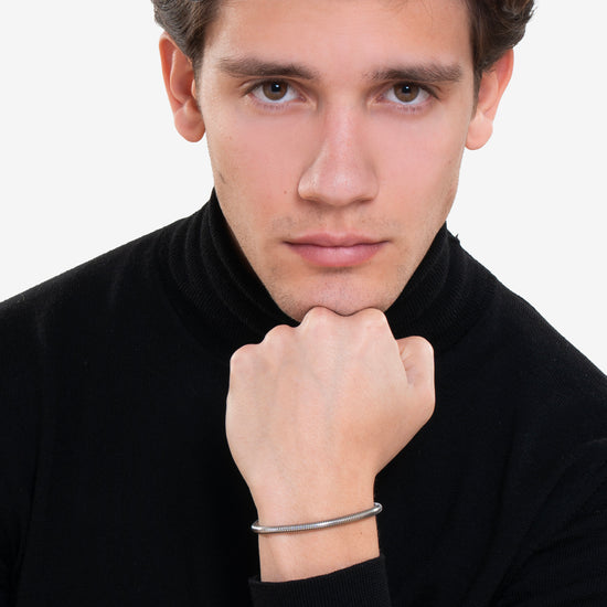 BRACCIALE UOMO IN ACCIAIO
