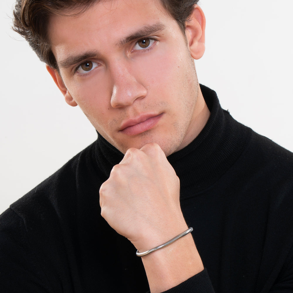 BRACCIALE UOMO IN ACCIAIO