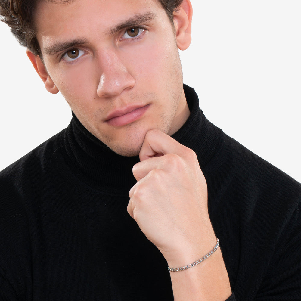 BRACCIALE UOMO IN ACCIAIO
