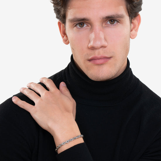 BRACCIALE UOMO IN ACCIAIO