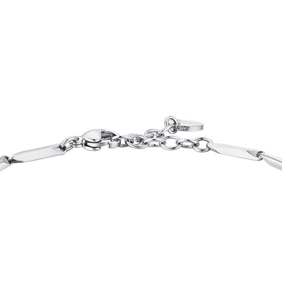 BRACCIALE UOMO IN ACCIAIO CON PIETRE LAPIS