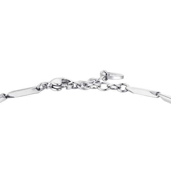 BRACCIALE UOMO IN ACCIAIO CON PIETRE TURCHESI
