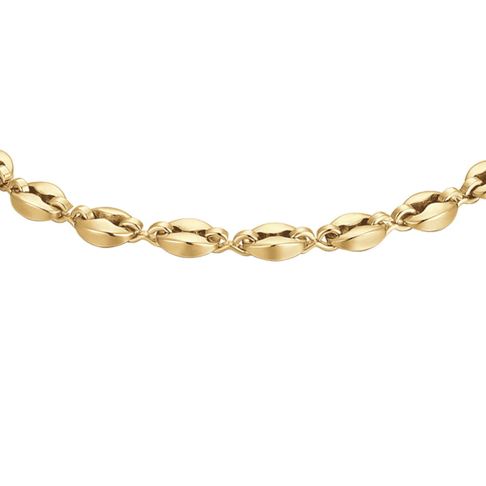 BRACCIALE UOMO IN ACCIAIO IP GOLD
