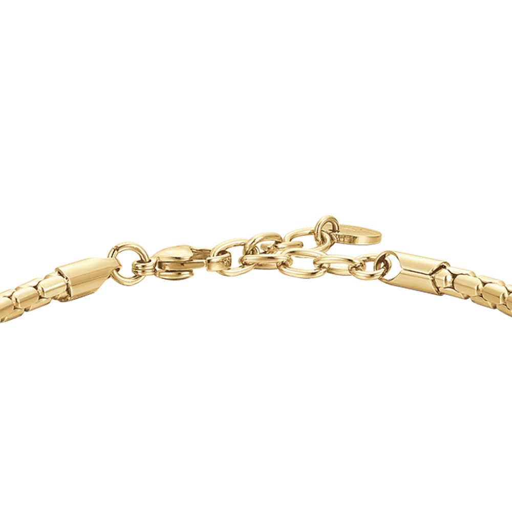 BRACCIALE UOMO IN ACCIAIO IP GOLD