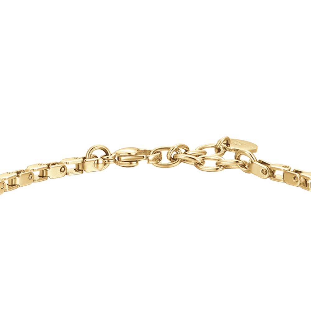 BRACCIALE UOMO IN ACCIAIO IP GOLD