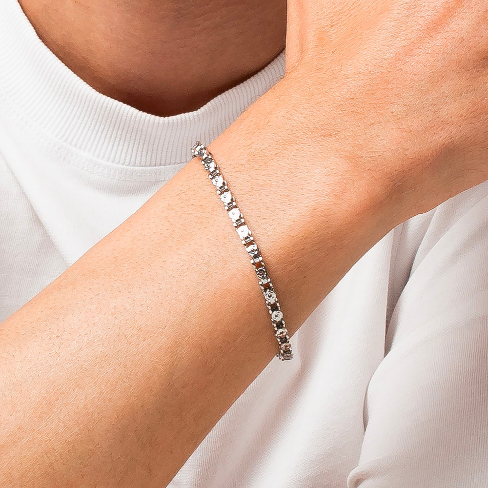 BRAZALETE DE ACERO PARA HOMBRE