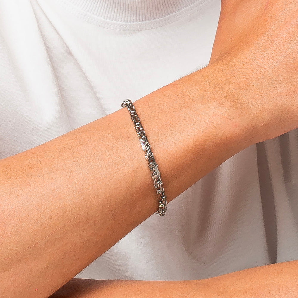BRAZALETE DE ACERO PARA HOMBRE