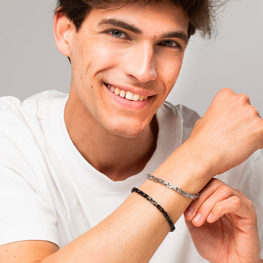 BRAZALETE DE ACERO PARA HOMBRE