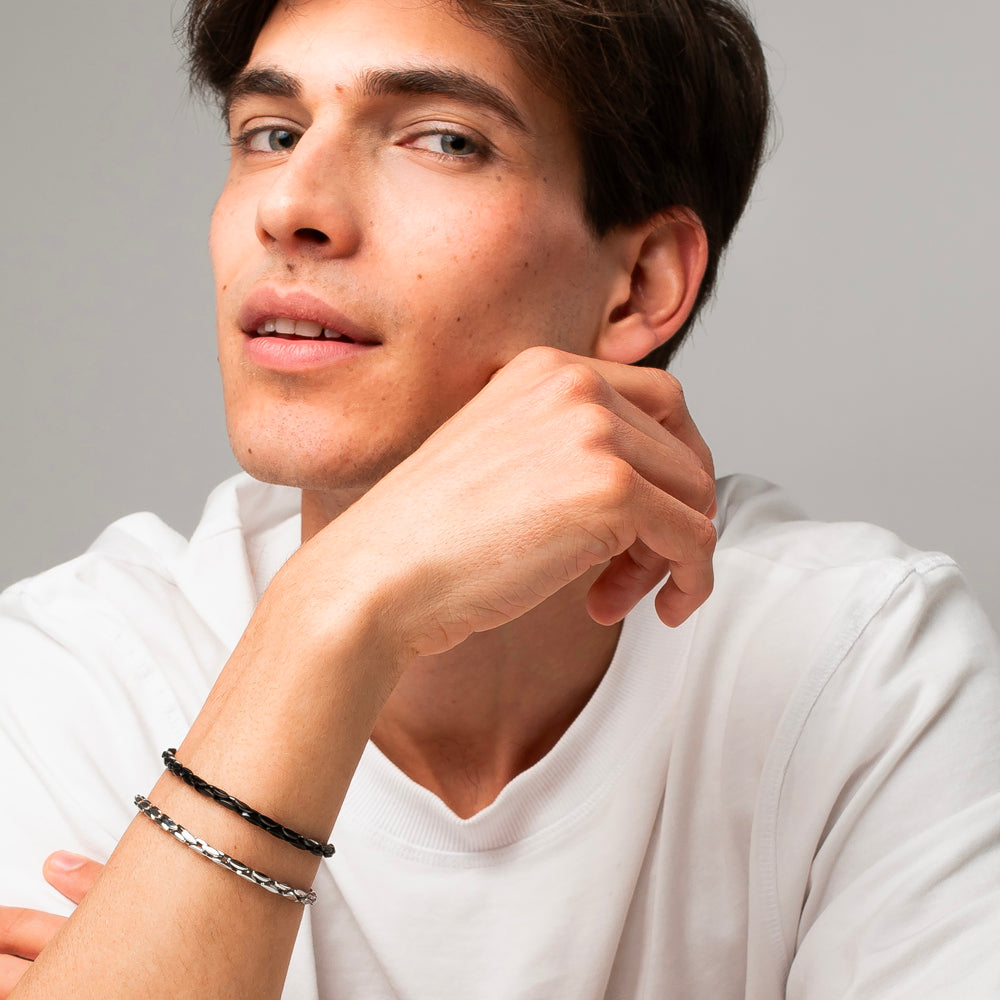 BRAZALETE DE ACERO PARA HOMBRE