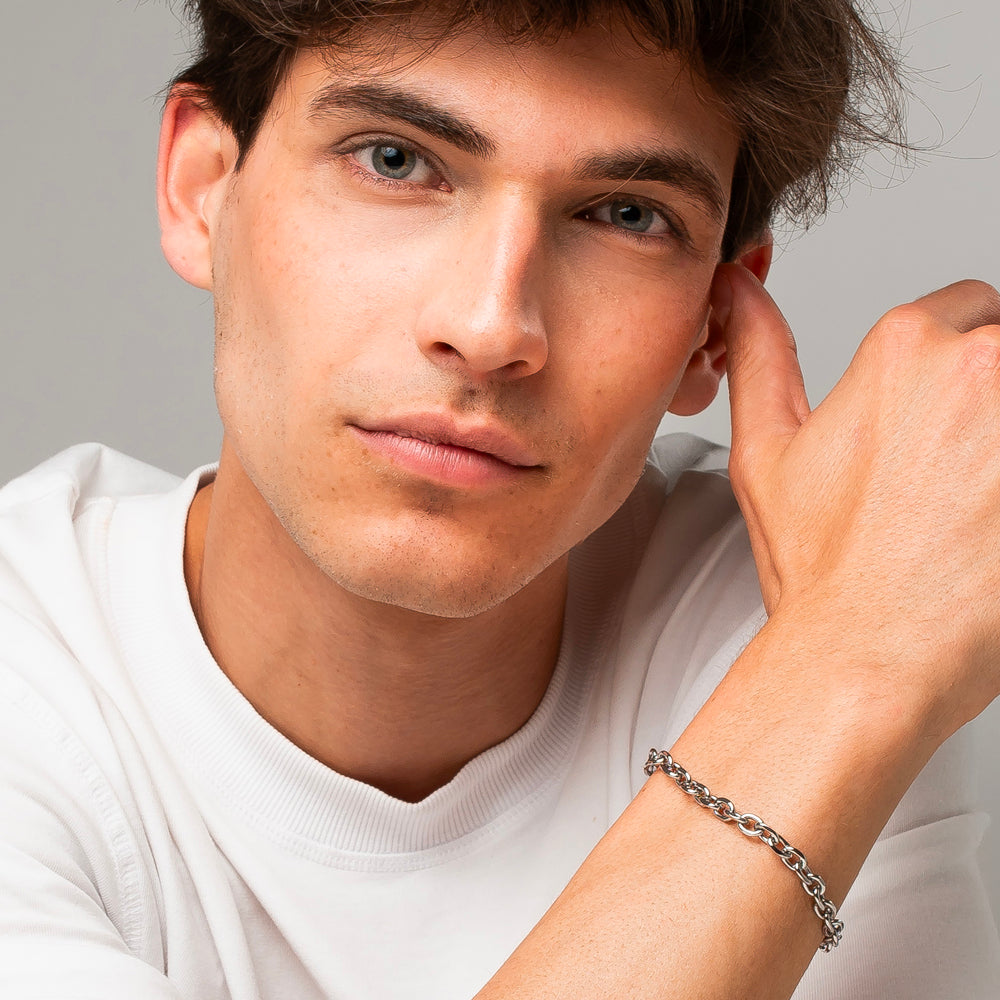 BRAZALETE DE ACERO PARA HOMBRE