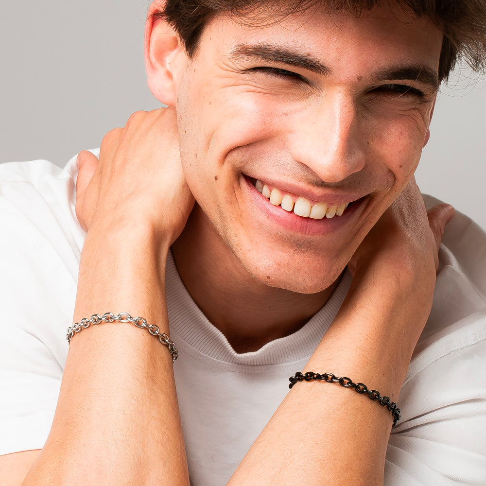 BRAZALETE DE ACERO PARA HOMBRE