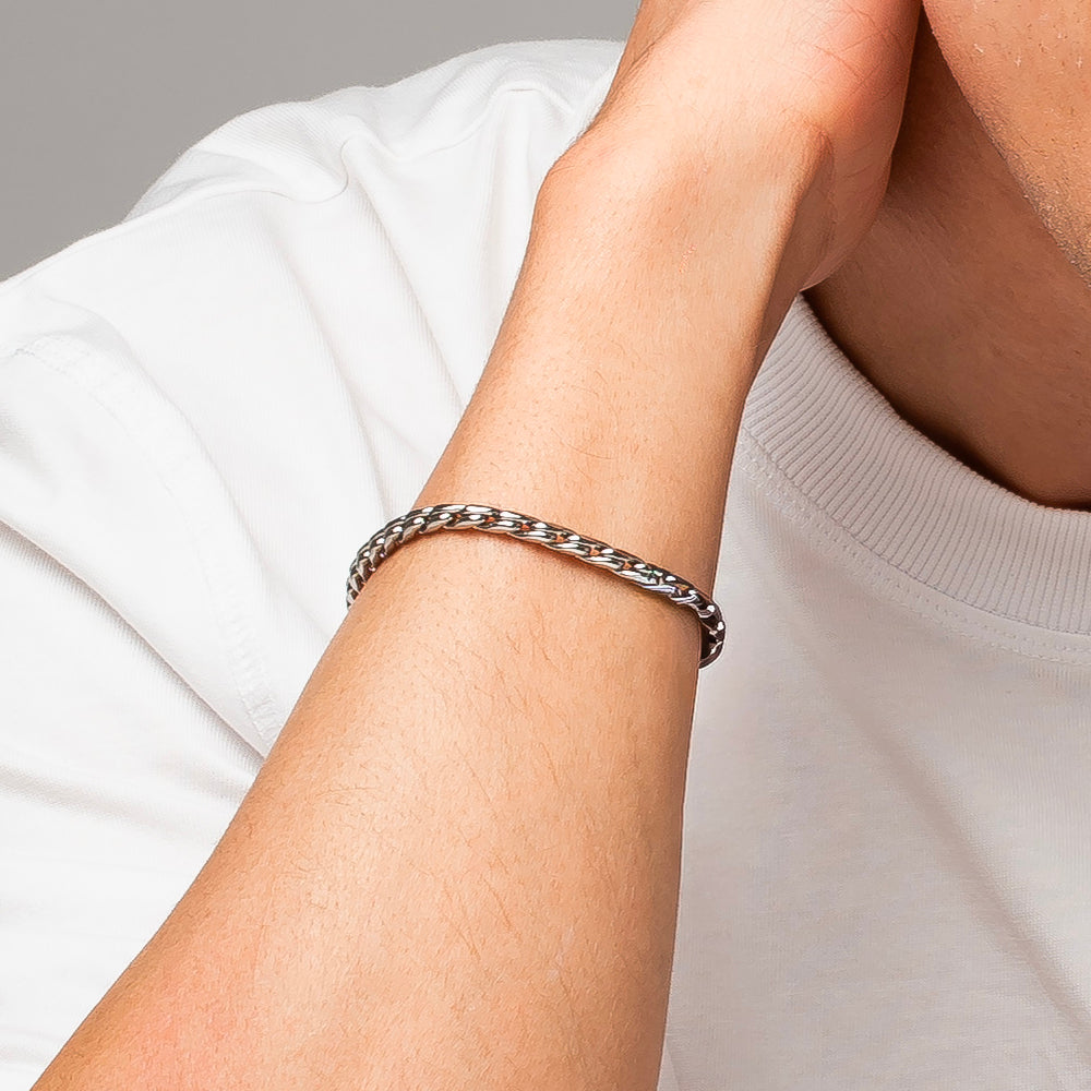 BRAZALETE DE ACERO PARA HOMBRE