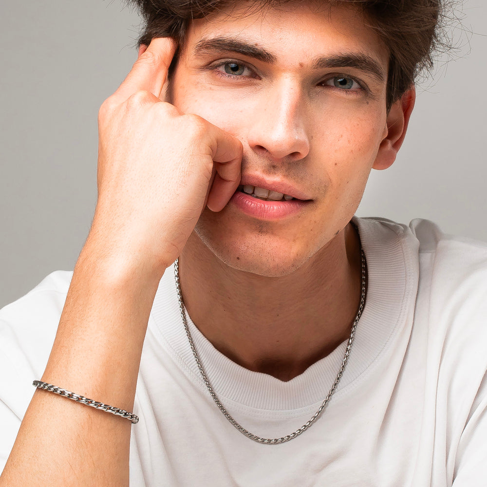 BRAZALETE DE ACERO PARA HOMBRE