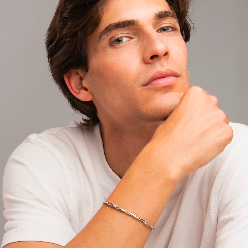 BRACCIALE UOMO IN ACCIAIO