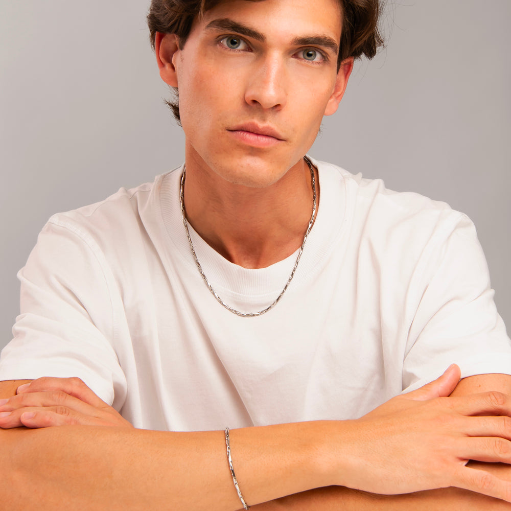 BRACCIALE UOMO IN ACCIAIO